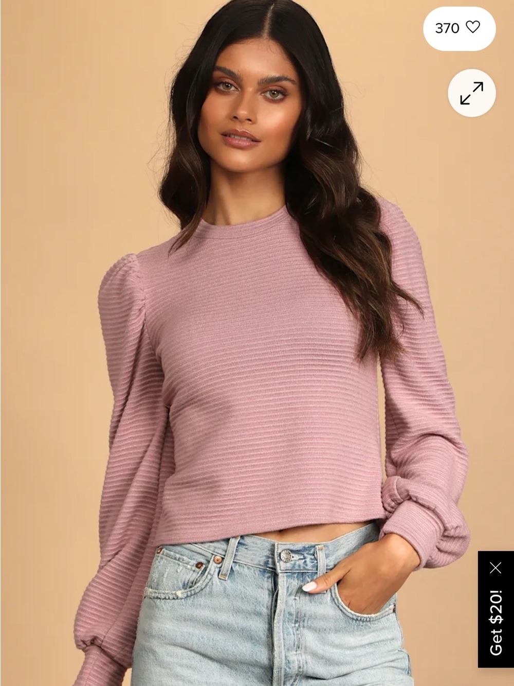 Lulus Pink Sweater